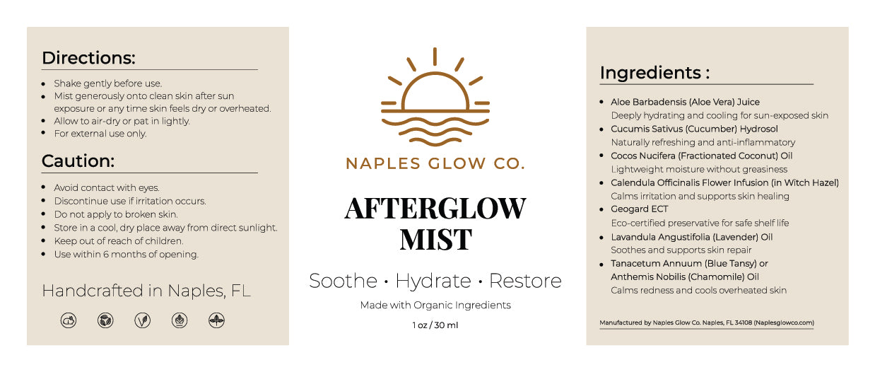 Afterglow Sun Recovery Mist