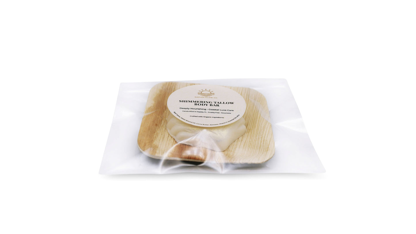 Shimmering Tallow Body Bar Shell