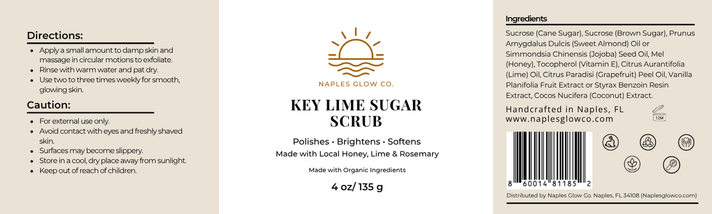 Key Lime Sugar Scrub