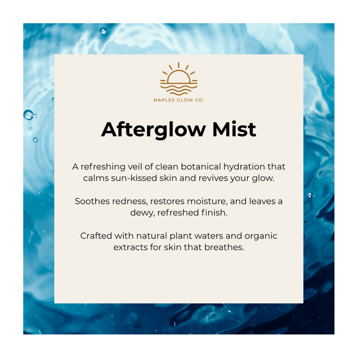 Afterglow Sun Recovery Mist