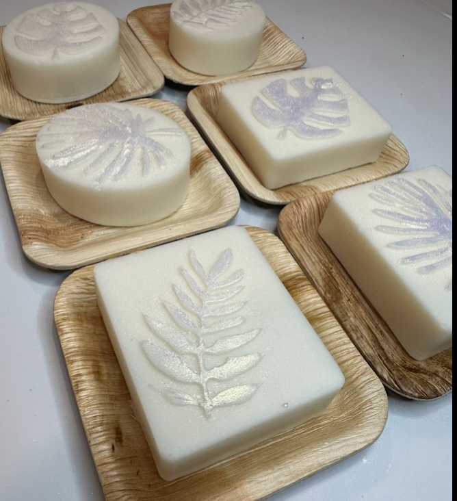 Coastal Kiss Tallow Bar Shimmering Leaves Edition