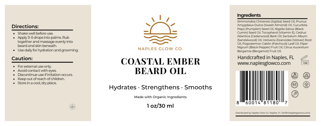 Coastal Ember Beard Oil